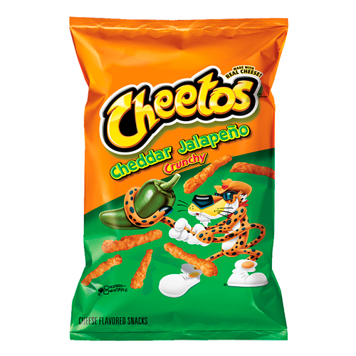 Cheetos cheddar jalapeno crunchy - big bag