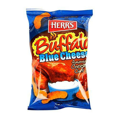Herr's Buffalo Blue Cheese Curls - Big Bag - SlikWorld - Chips & snacks