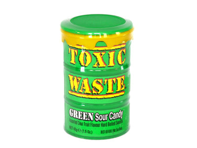 Toxic Waste Green Drum Sour Candy - SlikWorld - Slik